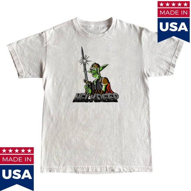 Neck Deep Store Merch Goblin Swordsman Tee - Posotee